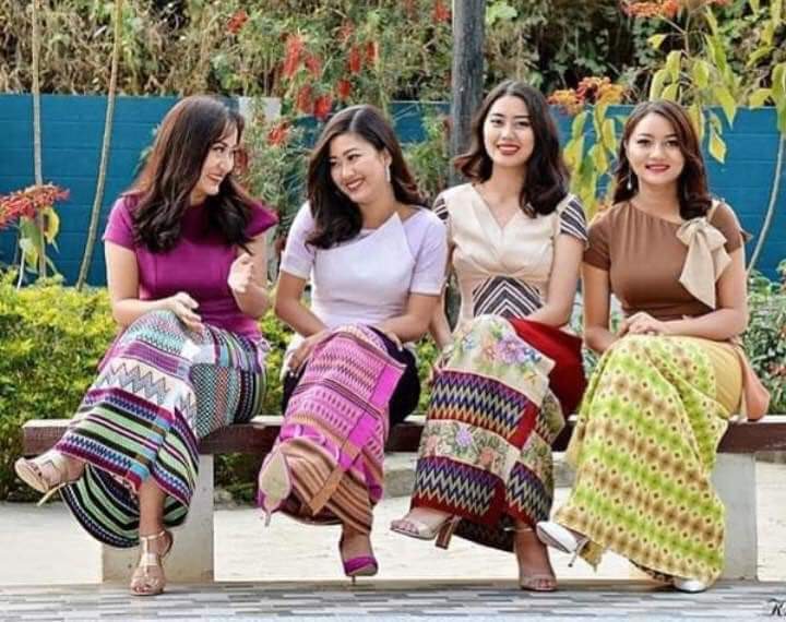 Pin by Hsu Mon on Myanmar traditional dress | Ladies tops fashion,  Traditional dresses designs, Fashion tops blouse