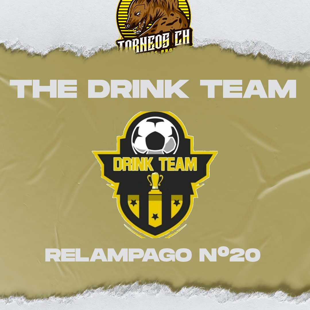 Relampagos CH (@chrelampagos) on Twitter photo ⚡RELAMPAGO CH⚡
👏🏼 Campeón N°20
¡Felicitaciones <a href="/THEDRINKTEAM4/">THE DRINK TEAM</a>!
📲 Para unirte al grupo envianos mensaje al privado
🎨 @LauCa_cpro ⚡RELAMPAGO CH⚡
👏🏼 Campeón N°20
¡Felicitaciones <a href="/THEDRINKTEAM4/">THE DRINK TEAM</a>!
📲 Para unirte al grupo envianos mensaje al privado
🎨 @LauCa_cpro