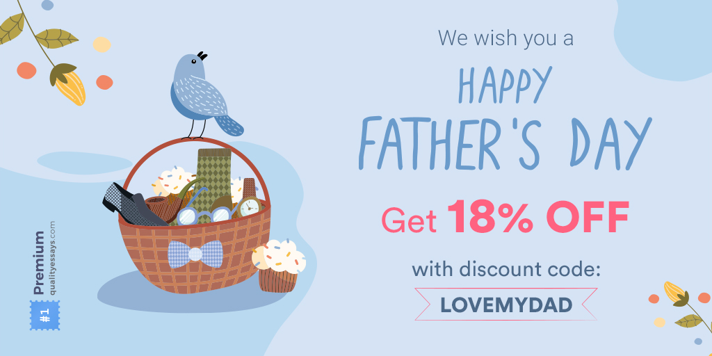 EssayIsWritten's tweet photo. We wish you a Happy Father's Day! Get 18% OFF with discount code: LOVEMYDAD
#fathersday2021 #fathersdaydiscount #HappyFathersDay
https://t.co/GmGnfVMdN3 https://t.co/FOAMjQk65z