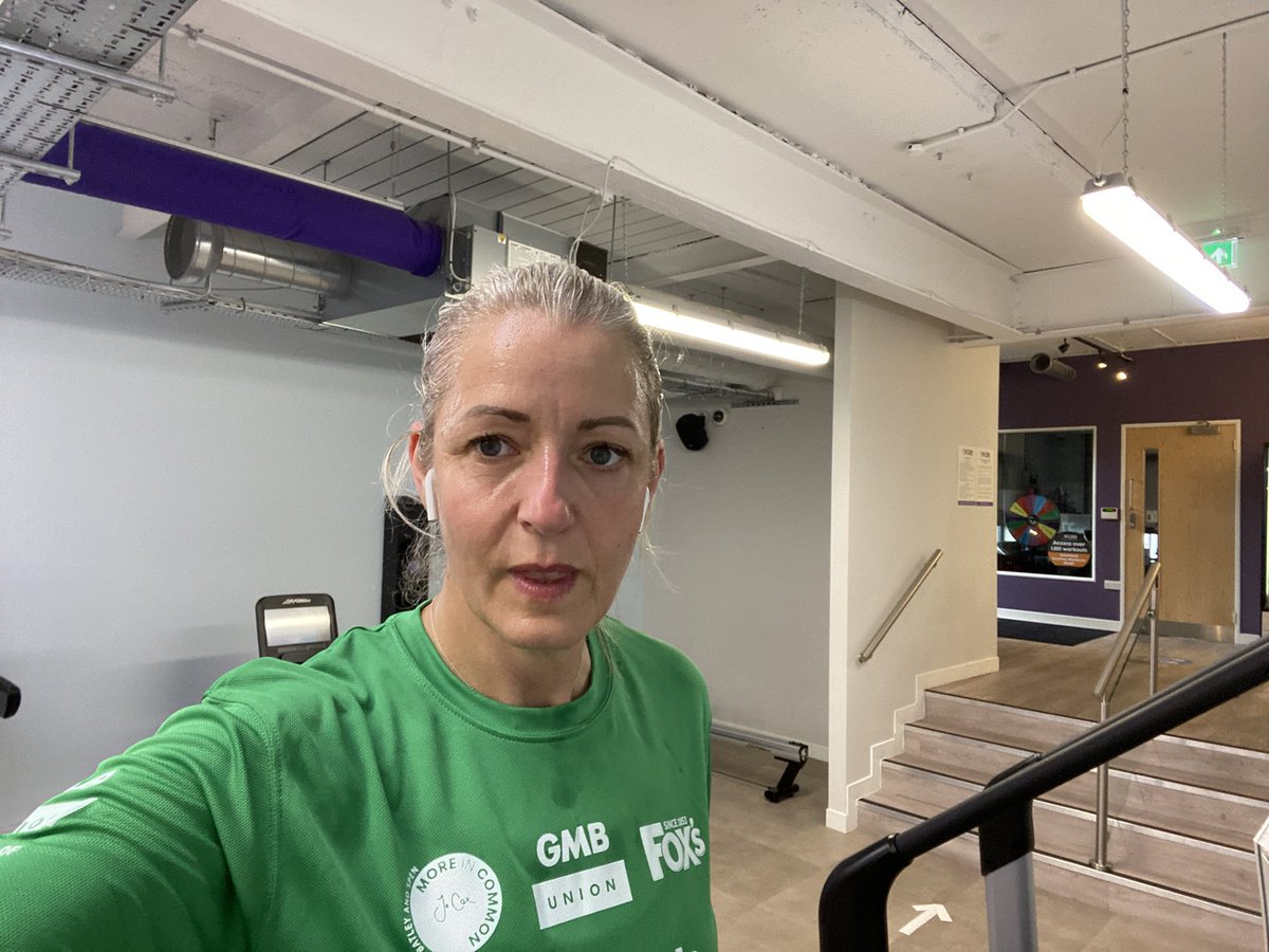#RunForJo all done! Sweaty and not pretty but felt good to be part of a team… albeit virtually.  ‘We have far more in common than that which divides us’. #TeamBBG💙💚💙 @BBGAcademy