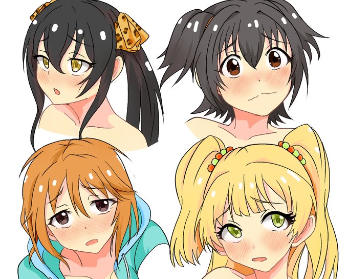 的場梨沙と結城晴と赤城みりあと城ヶ崎莉嘉 