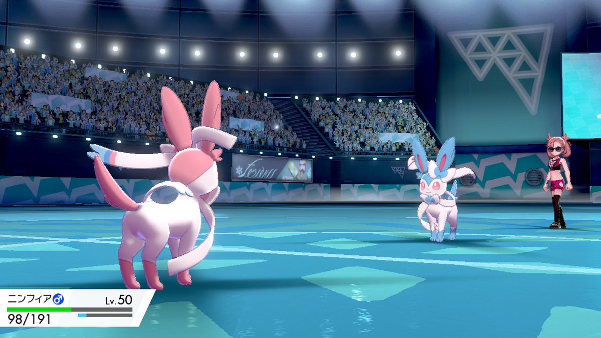 立教ポケモングループ新座 على تويتر 第1回ブイズ最強決定戦 ダイマ有 優勝したのは ブースターとニンフィアでした 数少ない物理とフェアリーを半減できる炎タイプはブイズ界最強 参加ポケモン ニンフィア2 ブースター1 サンダース1 シャワーズ1 エーフィ1