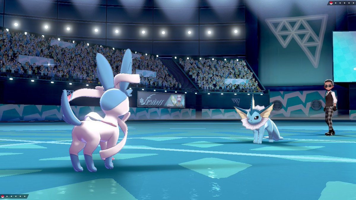 立教ポケモングループ新座 على تويتر 第1回ブイズ最強決定戦 ダイマ有 優勝したのは ブースターとニンフィアでした 数少ない物理とフェアリーを半減できる炎タイプはブイズ界最強 参加ポケモン ニンフィア2 ブースター1 サンダース1 シャワーズ1 エーフィ1