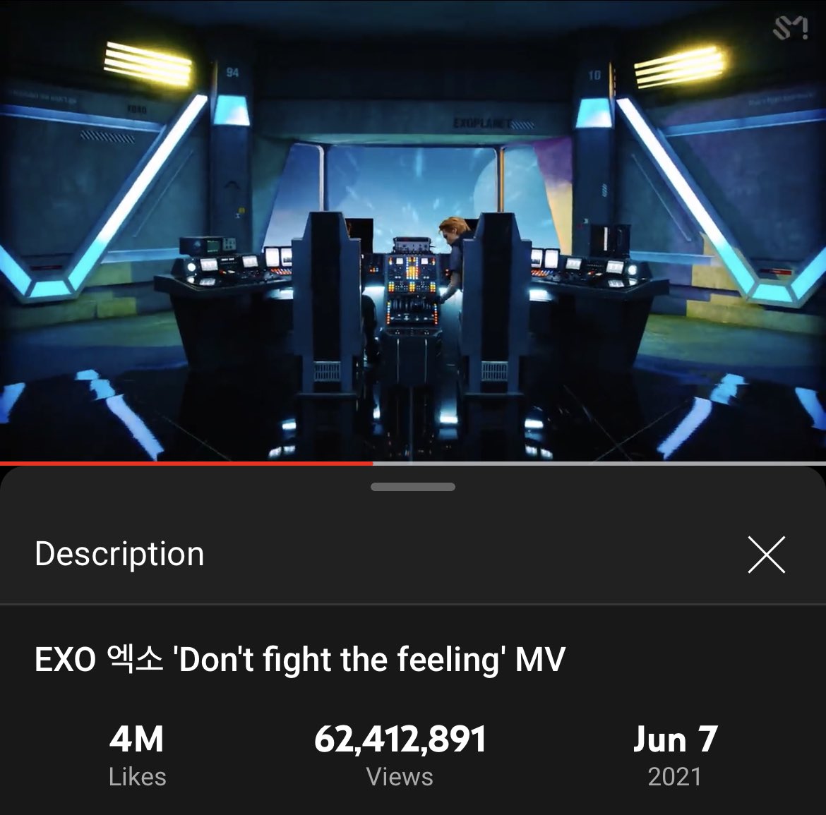 EXO 엑소 'Don't fight the feeling' MV youtu.be/2IkoKhr6Tss @weareoneEXO