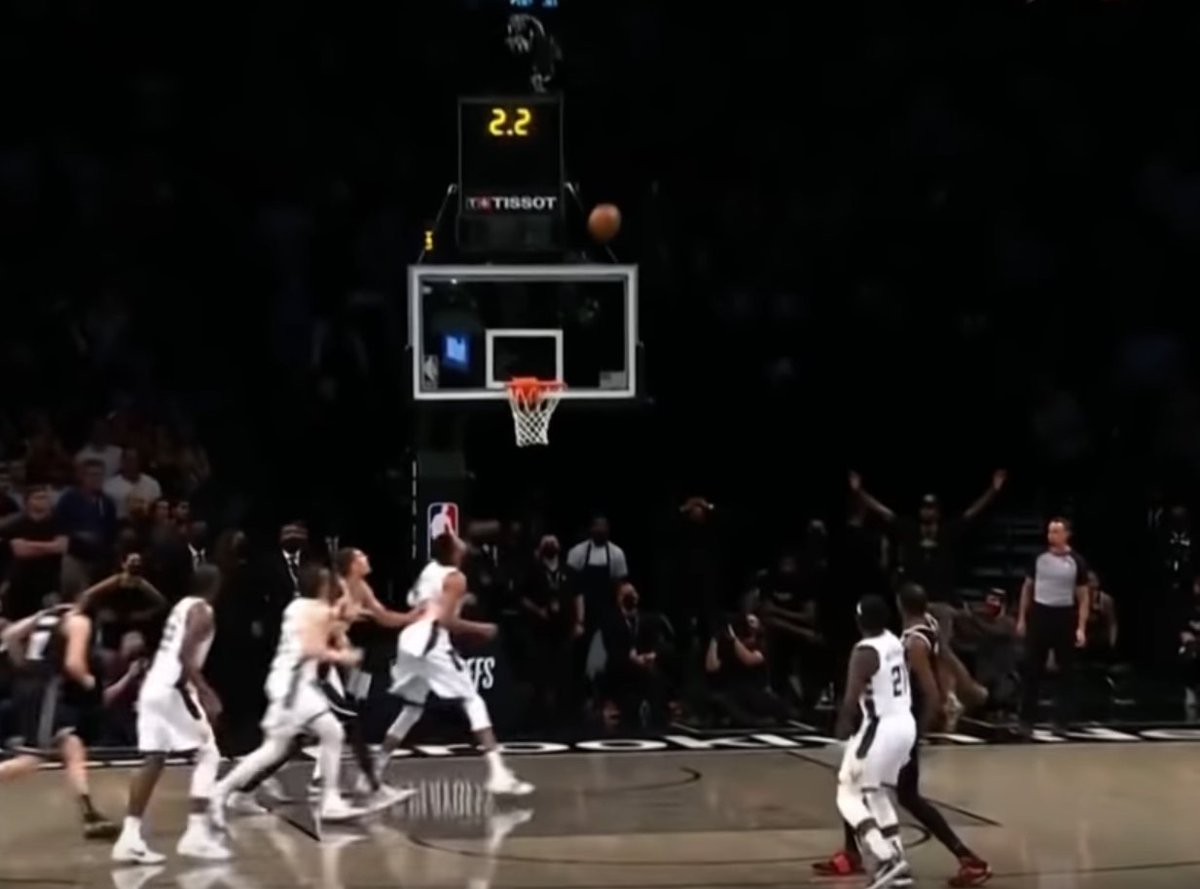 If LeBron airballed this and went 0-4 in OT y'all would roast him for days