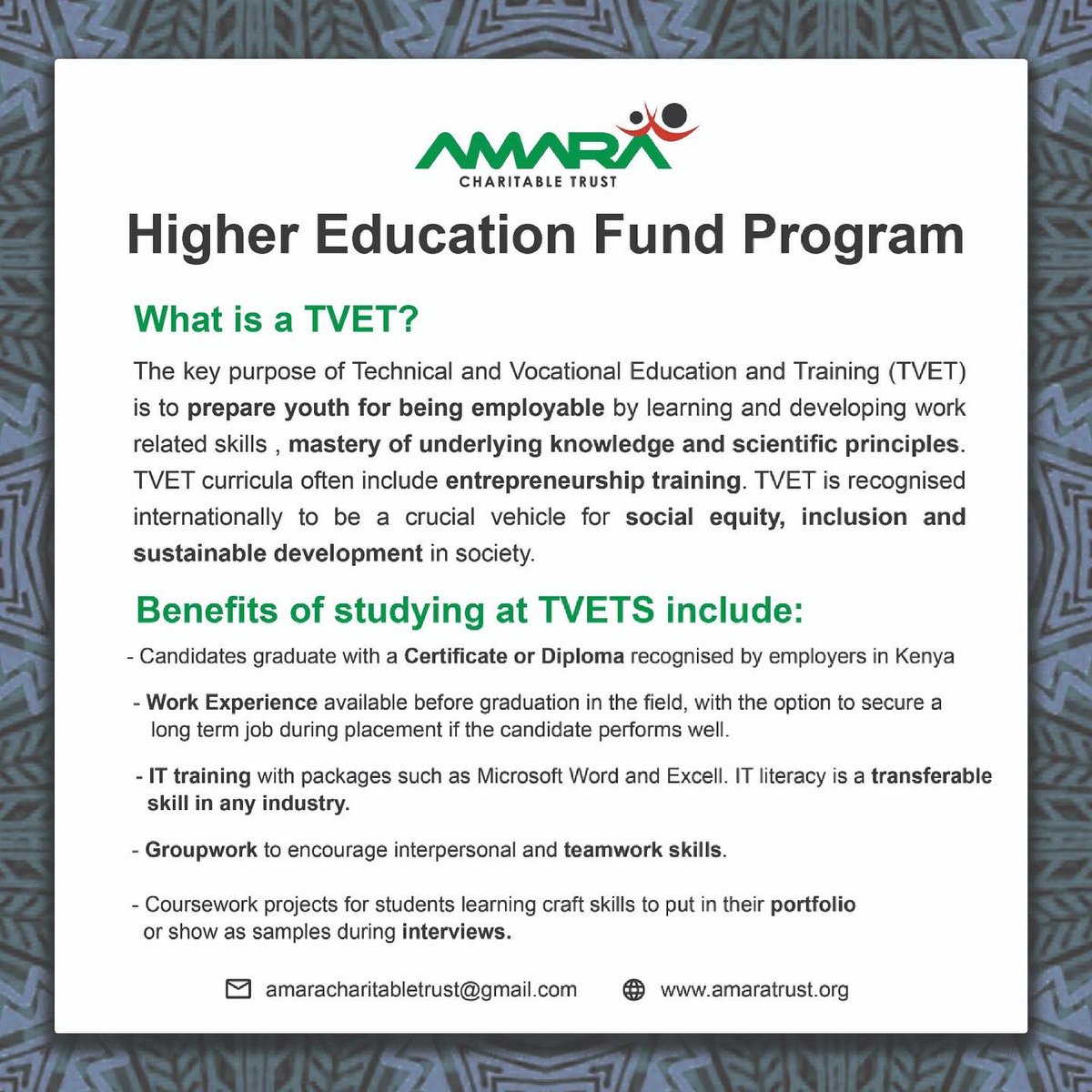 Amara Charitable tweet media