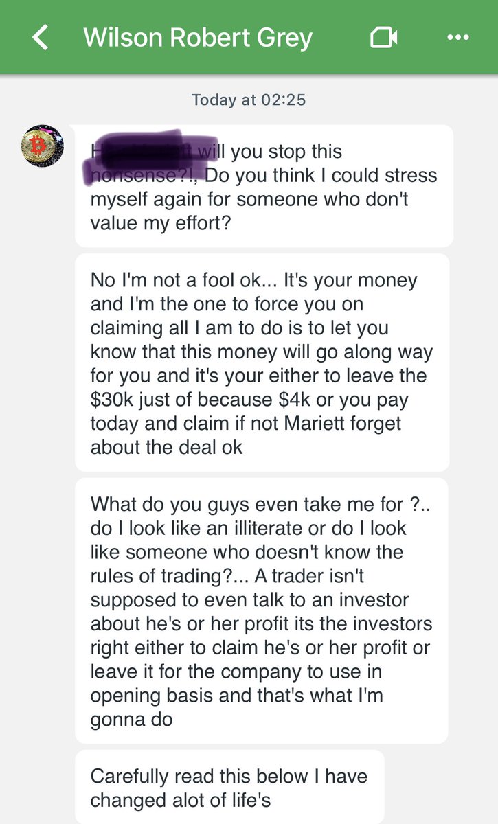 bitcoin_paris_'s tweet photo. #scammer update. 

After I asked him for an official contact he came back with this !! 

He attached screenshots from his “millionaire guy” he made rich and now he has a new car 🤣🤣

Still no contract though. 

#btc #scammers https://t.co/Vd80xcPhWq