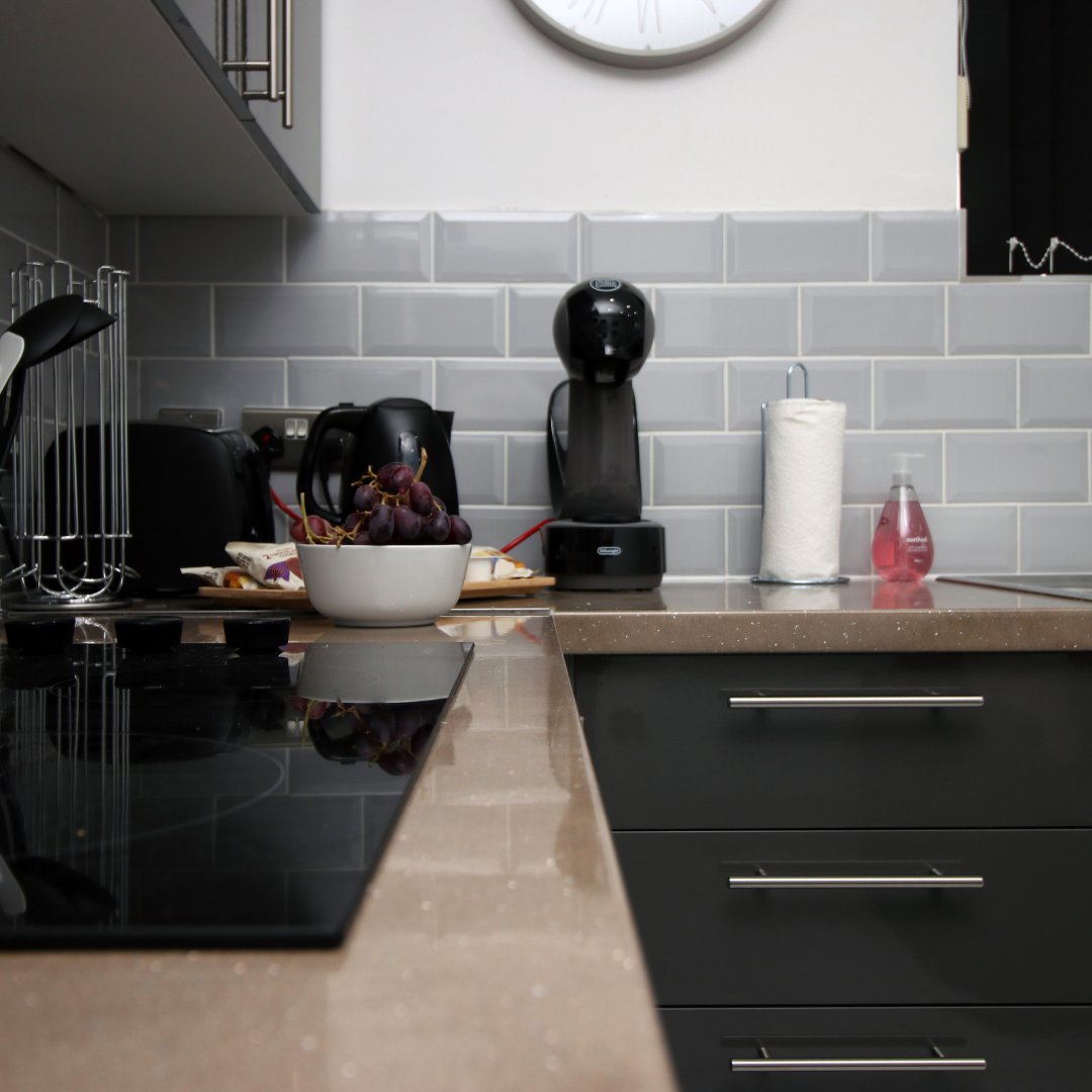 Rock your cooking skills at StayBC kitchen, yes! we do have a fully fitted kitchen and dining area perfect for your best meals.

Book a stay with us now!
✉️ bookings@staybc.co.uk
📞 0330 808 8564 
🌐 staybc.co.uk