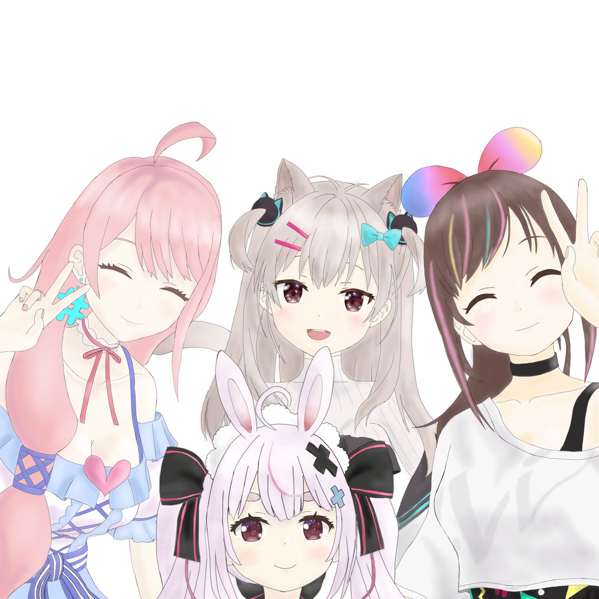 シュビ Breakitさん とても嬉しいです みんなのスクショとって参考にしつつ描きました このイラストでエアブラシの 使い方がなんとなく掴めました シュビ Breakitさん とても嬉しいです みんなのスクショとって参考にしつつ描きました このイラストでエアブラシの 使い方がなんとなく掴めました