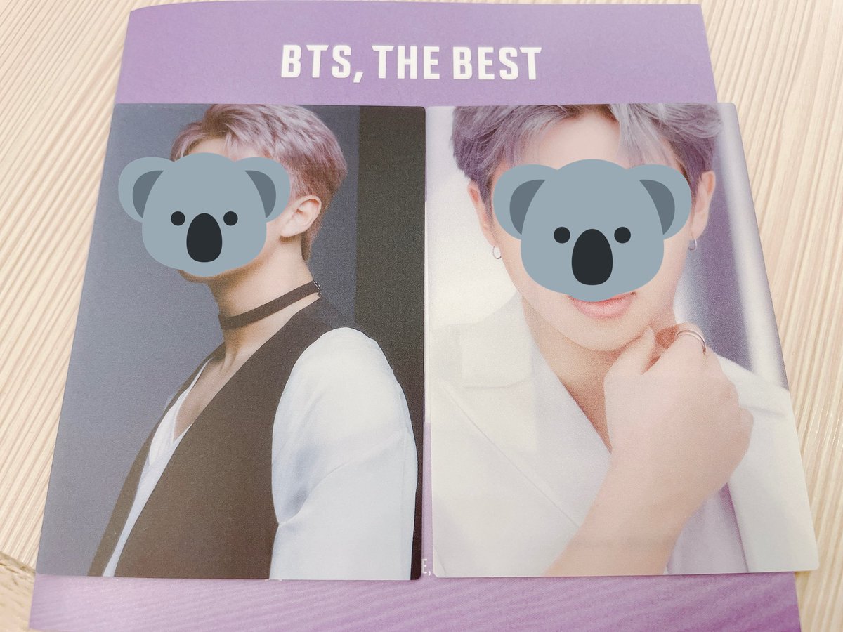 BTS THE BEST CD 特典 トレカ フォトカード 交換 通常盤 【譲】ナム 