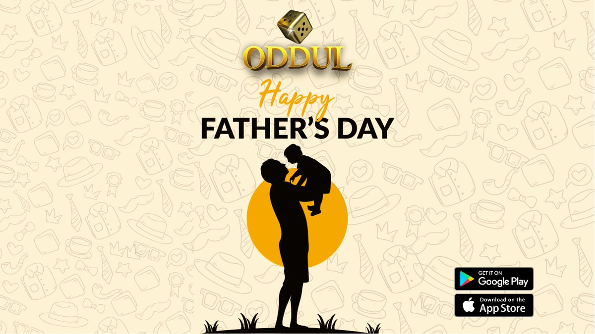 OddulOfficial's tweet photo. Anyone can be a father, but it takes someone special to be a dad, and that's why I call you dad, because you are so special to me. You taught me the game and you taught me how to play it right.
#oddul #fathersday #20th #game #luddo #ludo #earning #oportal https://t.co/Srhu24tLq4