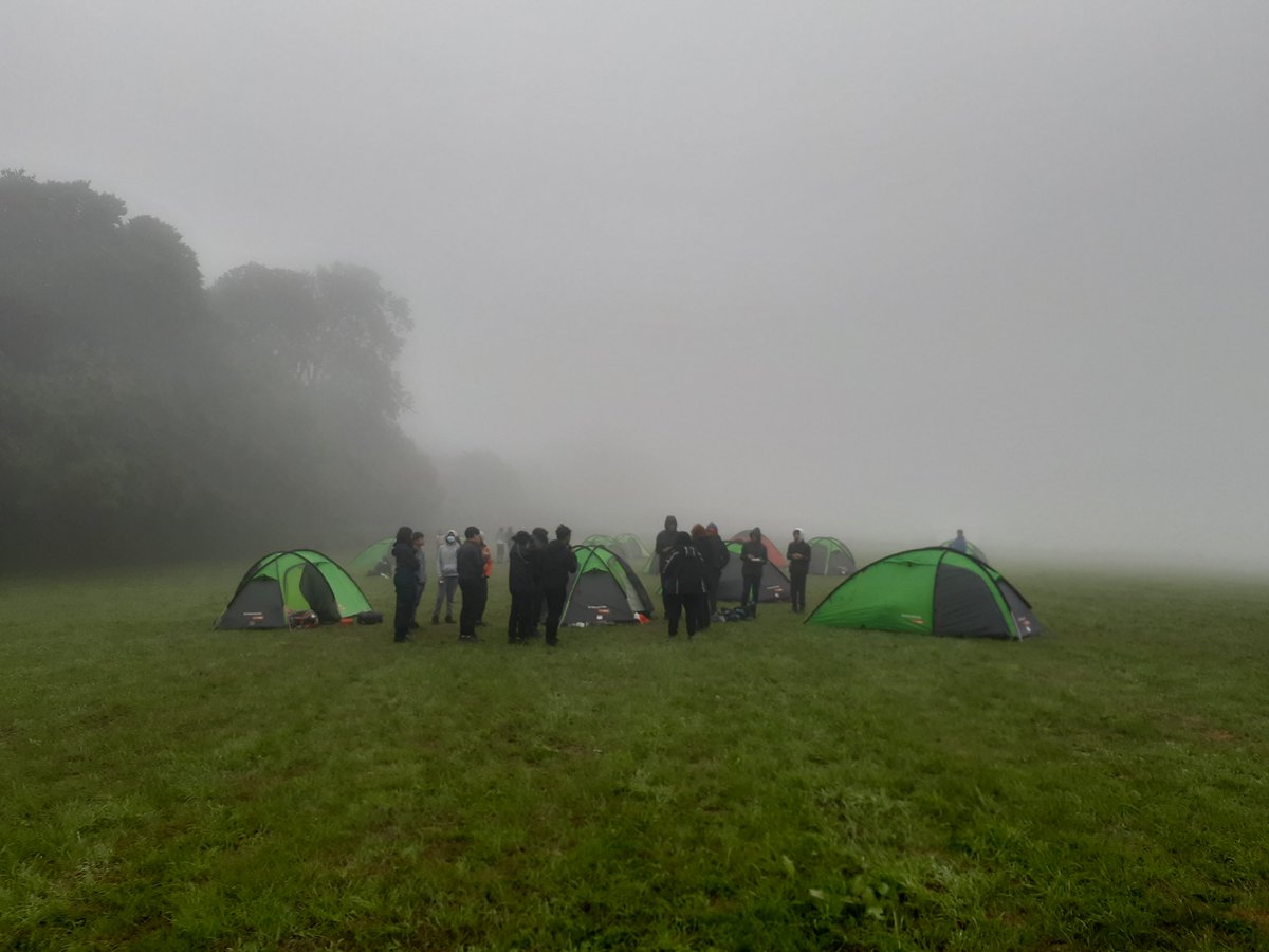 A misty start to day 2 on ACS Bronze assessed.