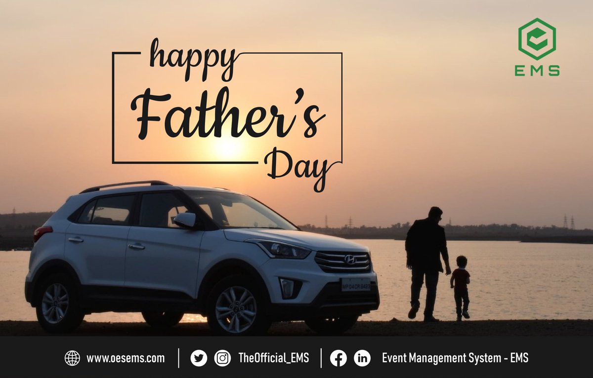 TheOfficial_EMS's tweet photo. Dads are heroes, adventurers, storytellers, and singers. Happy Father’s Day to all amazing dads!
#FathersDay #HappyFathersDay #EMS #TheEMS #Fathers #EventManagement https://t.co/hVuHHxXApz
