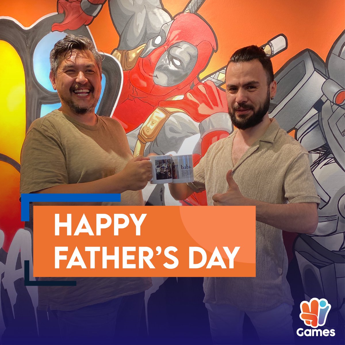 wearehigames's tweet photo. 💐 Ekibimizdeki kıymetli babaların ve tüm babaların günü kutlu olsun.

👨🏻İyi ki varsınız.

#babalargünü #happyfathersday #higames https://t.co/eQUDlYZ2W8