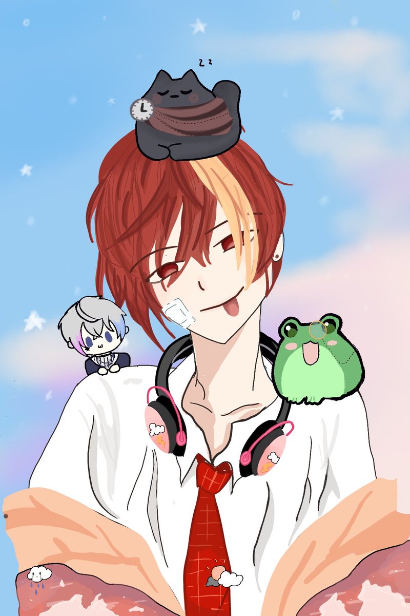 pimp67158966's tweet photo. เสร็จแล้ววว! ในที่สุด เสื้อคลุมวาดยากเลยเหลือแค่นั้น5555 #FASkyEverrain https://t.co/IR3hYLwvUV