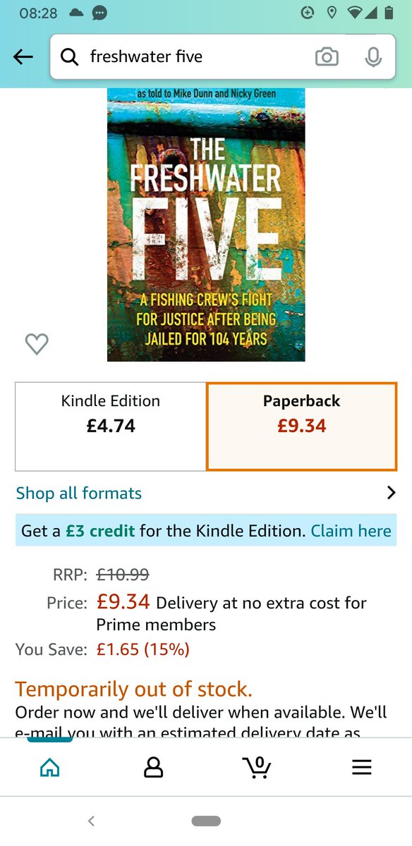 mdunn1982's tweet photo. My God - "temporarily out of stock" after only two days! From my point of view, that's a result...@TheHistoryPress @we_are_APPEAL @5men104years https://t.co/RvVcE8wdnR