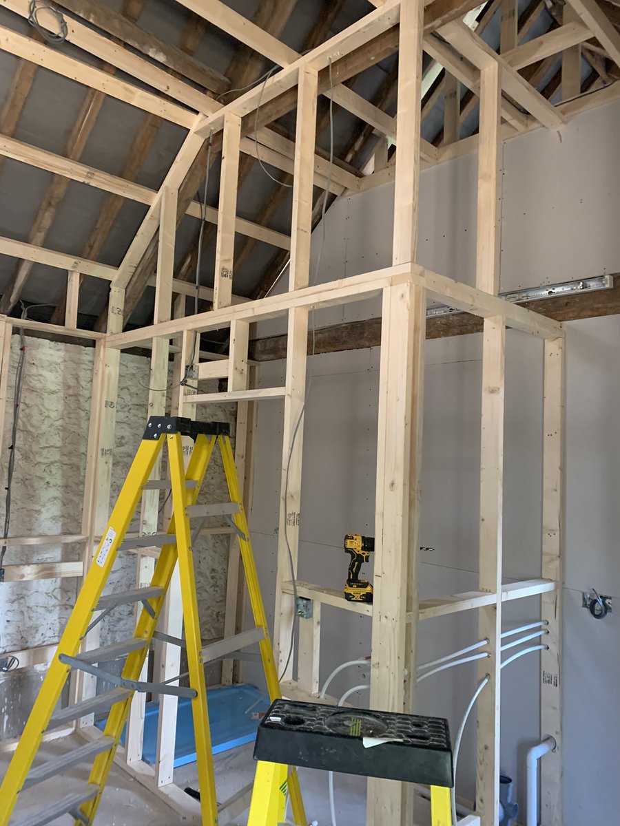 wire_services's tweet image. Barn Conversion up and running