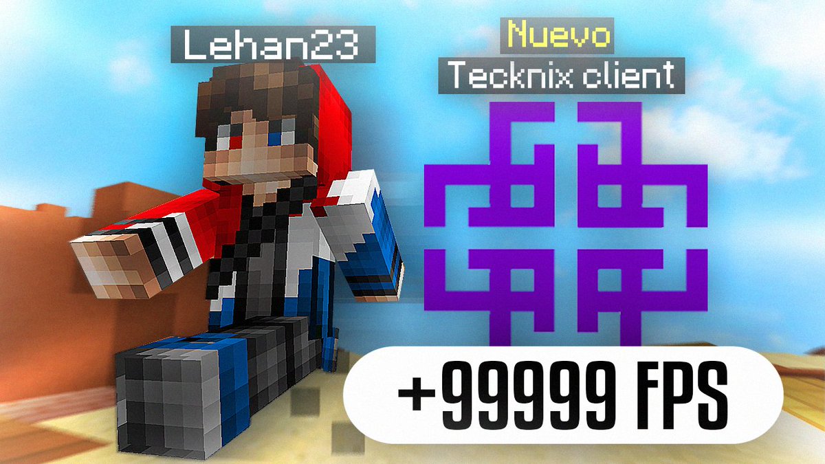 Lehan23's tweet photo. ¡¡🔥NUEVO VIDEO en YOUTUBE NINIOOS🔥!!

👉 MINECRAFT NUEVO TECKNIX CLIENT👈

Dale LIK ❤ o RT 🔁 para saludos en el próximo video!

▶ https://t.co/HuCN0WyKHd https://t.co/aKxHS1lCXk
