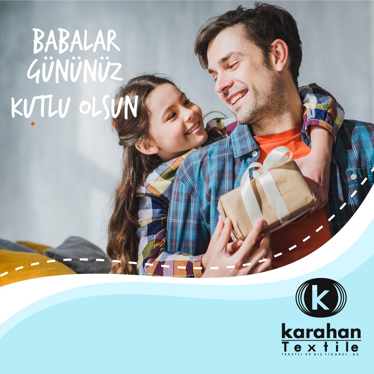 KarahanTextile's tweet photo. Yaşam boyu çocuklarına verdikleri destekle yollarını aydınlatan, çocuklarının yaşamına ortak olan babalarımızın #BabalarGünü kutlu olsun! https://t.co/T2GpwgCEdi