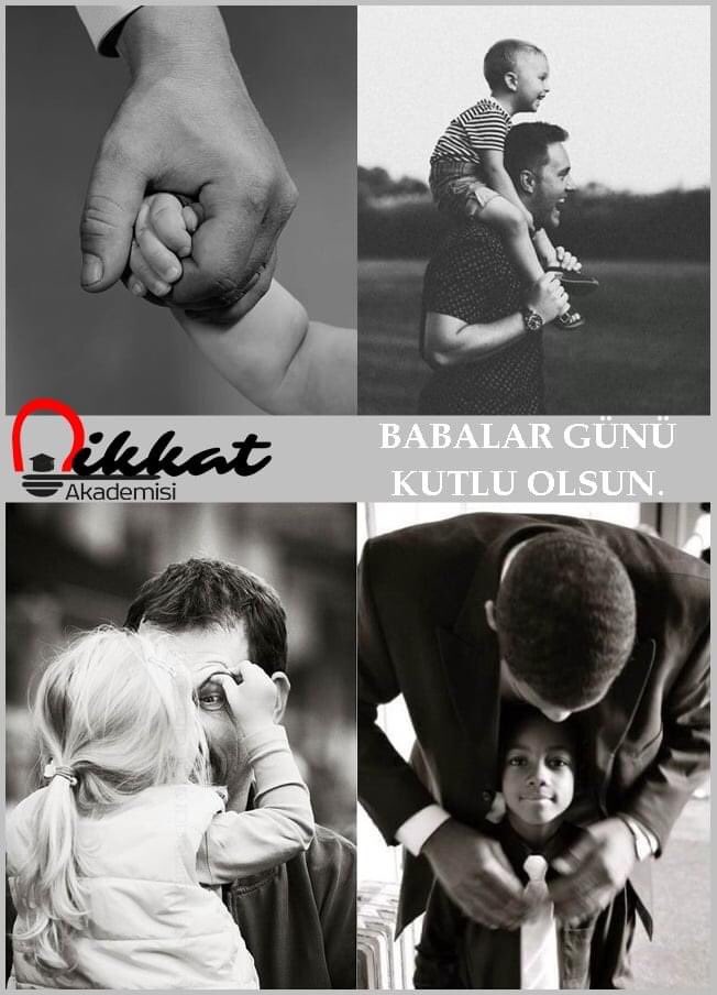Her baba büyük bir katkı sağlar insan yaşamında! Çocuk ya da büyük olsun, güvendir, yol göstericidir, huzurdur...
Her baba, BABADIR, CANDIR! 
Tüm babalarımızın BABALAR GÜNÜ kutlu olsun!
#dikkatakademisi #babalargünü #baba #babam❤️ #aile