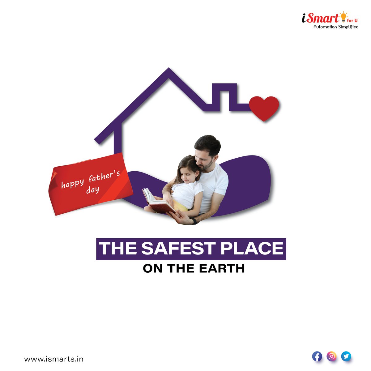 iSmart_for_U's tweet photo. He protects, cares, and is the best shield a child can have. Happy Father's Day. ❤🤗

#iSmartForU #fathersday #father #Dad #happyfathersday https://t.co/pYKqJdKISu