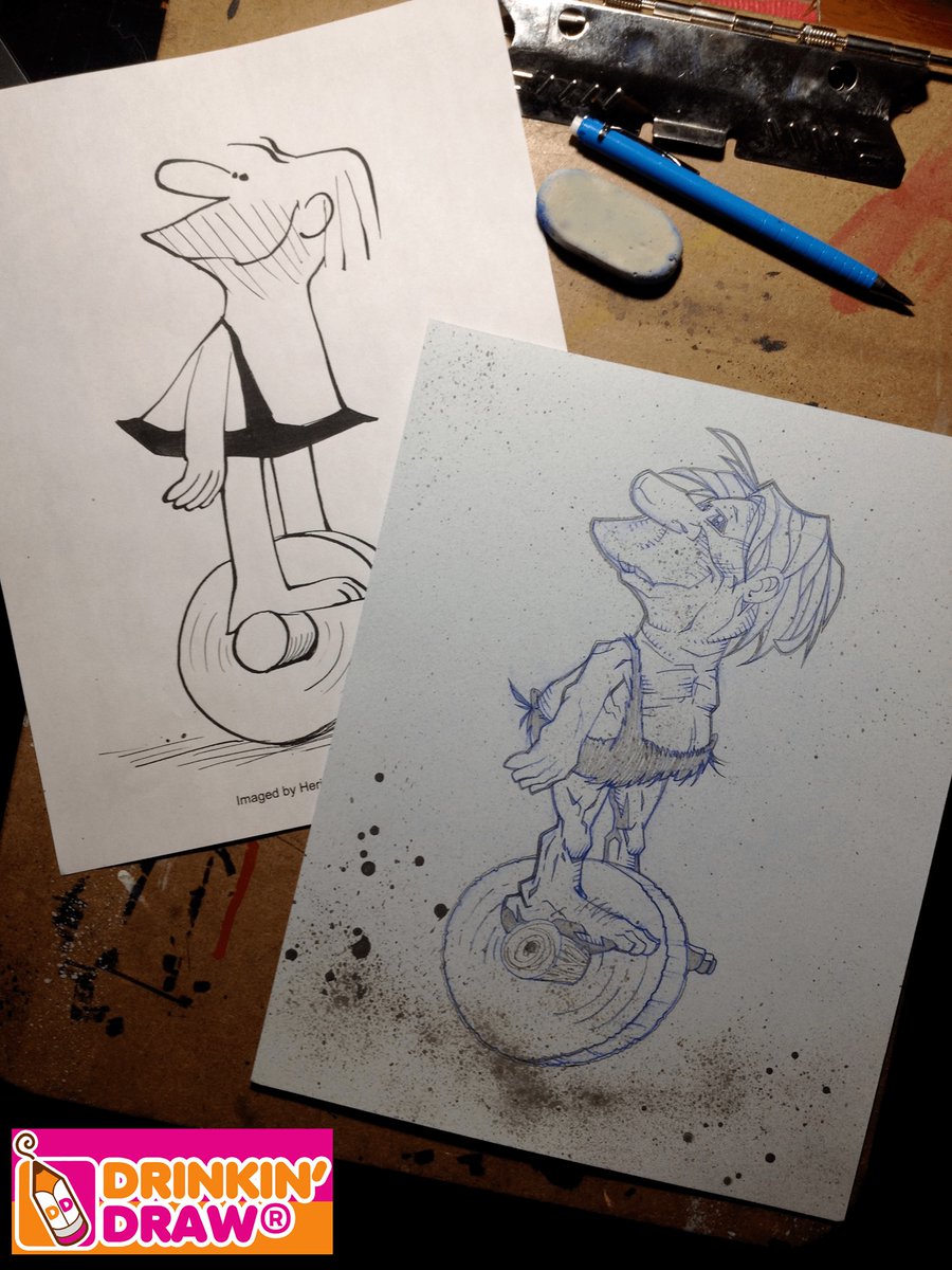 draw_studios's tweet image. THOR from the B.C. comic strip on 8.5 x 11 Cass Art grey art board. #CreatorsSyndicate @MasonMastroianni #BC #comicstrip #comicstrips #Thor #JohnnyHart #RIP #tribute