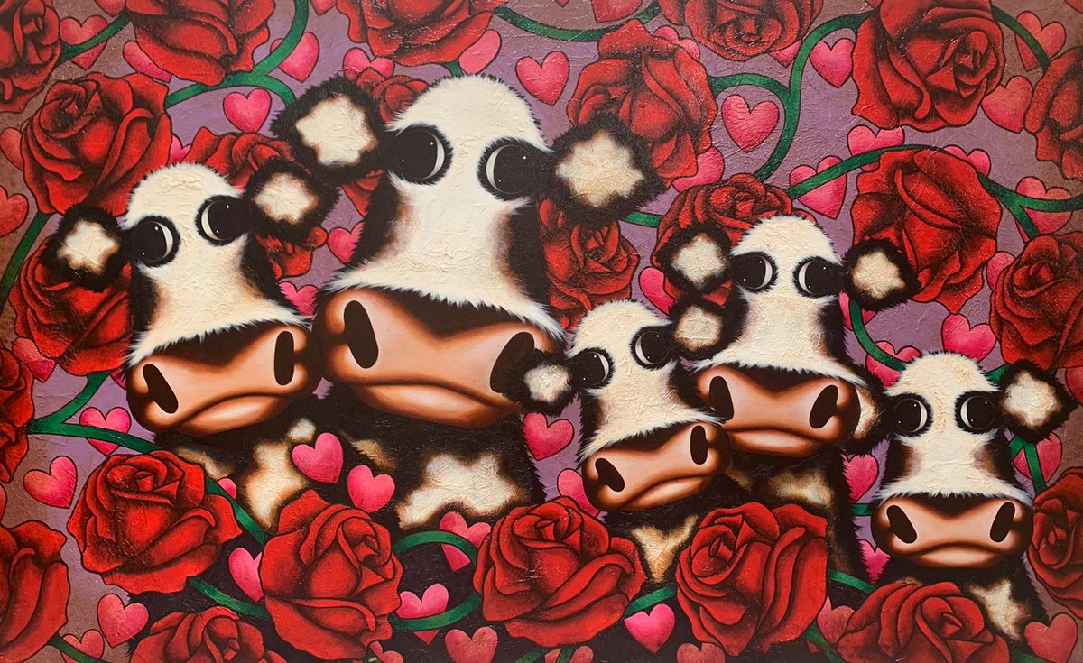 MyPerfectArtUK's tweet photo. NEW Caroline Shotton - Summer Cow Releases x 5 🐄🐄🐄 woo hoo!!😍😍😍: https://t.co/yQYgCLhgpi
**Open 7 days-Interest Free Credit-020 8530 6900 -Free P&P** #BritishArt #cowart #cows #floralart #BritishSummer #BoxCanvas #limitededition #investableart #originalart @CarolineShotton https://t.co/4I81m4FJME