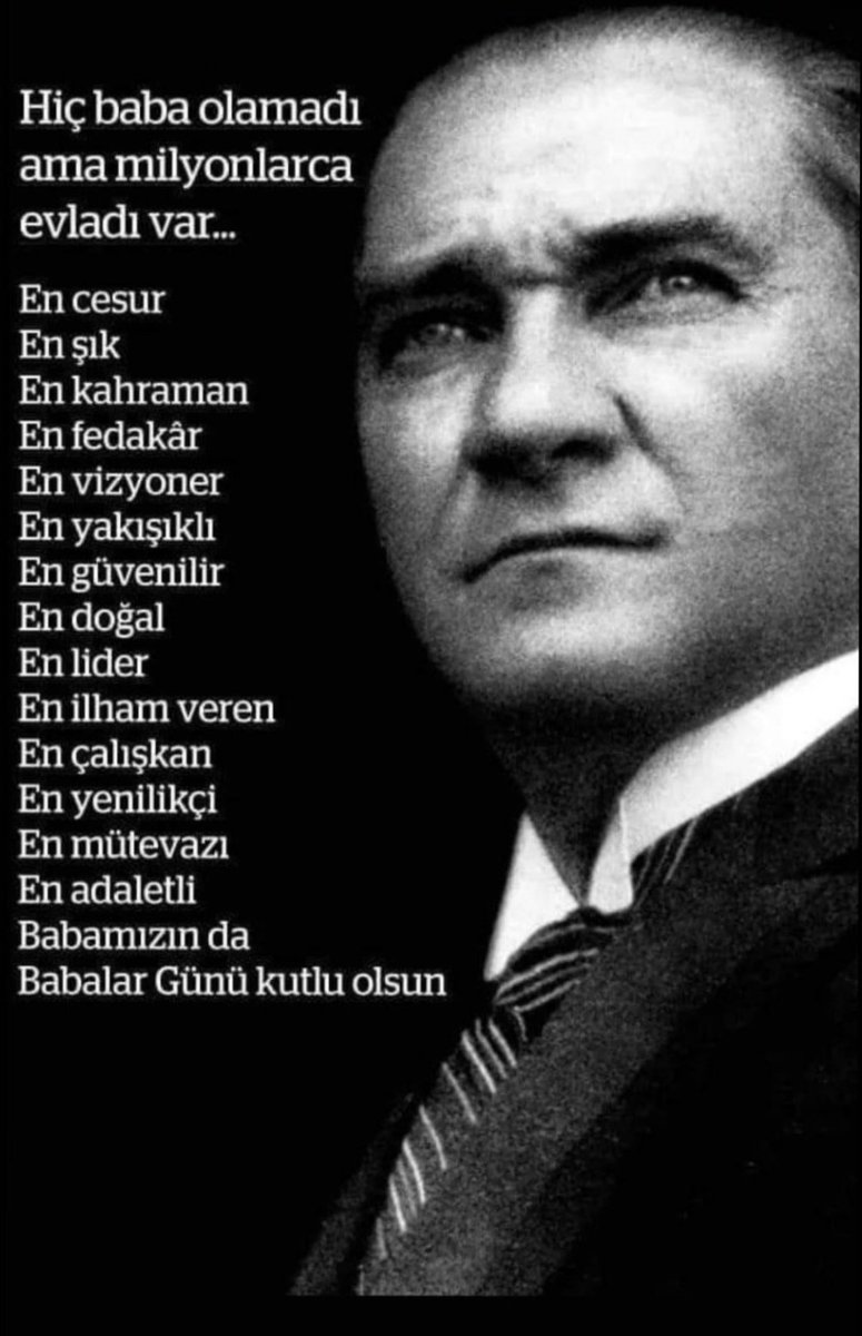 Sezgin Baran Korkmaz
Veyis Ateş Mabel matiz
Babalar Günü
#LannnBırak