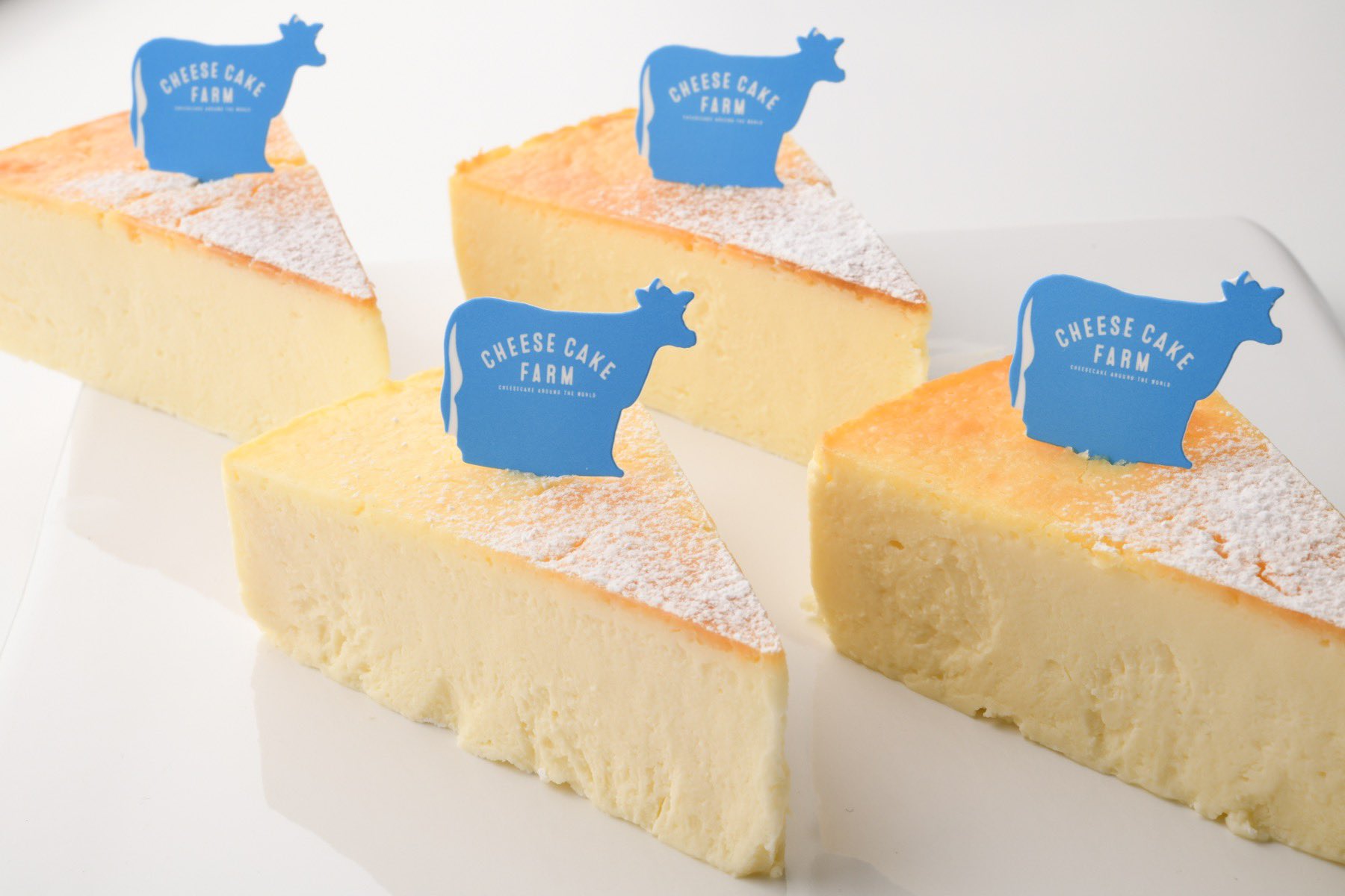 長岡 淳一 農業をデザインで変える 生産者さんがいてくれるおかげで作られるチーズケーキ 群馬県高崎市を中心に展開する チーズケーキファーム のブランドデザインです ケーキピックも牛さんの形で表現して 訪れる人全てにハッピーを のコンセプトのも