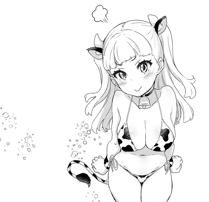#もう一度TLを牛柄ビキニでいっぱいにしたい 