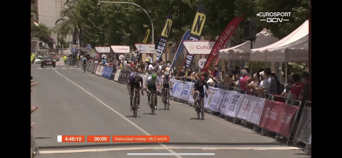 【スペイン選手権ロードレース】
正式リザルト、マルコス選手 <a href="/RatonMarcos/">Marcos Garcia</a> 10位、サルバドール選手　　<a href="/SalvaGuardiola/">Salva Guardiola</a> 38位でした。

詳しくは追ってお知らせします。

#CECostaBlanca21