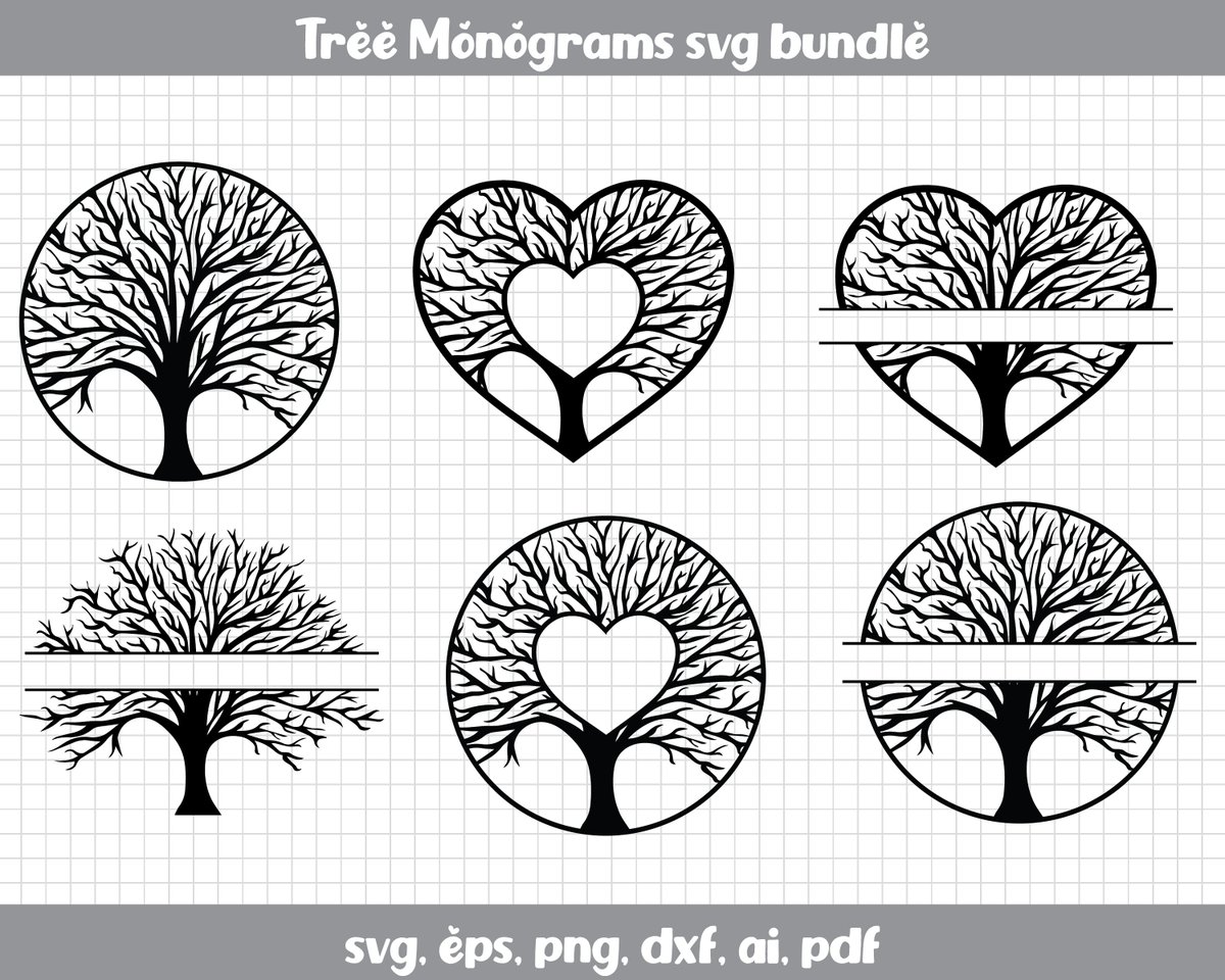 Download Mesha Arts On Twitter Excited To Share The Latest Addition To My Etsy Shop Split Monogram Family Tree Svg Split Tree Svg Family Tree Svg Split Tree Of Life Svg Family Reunion