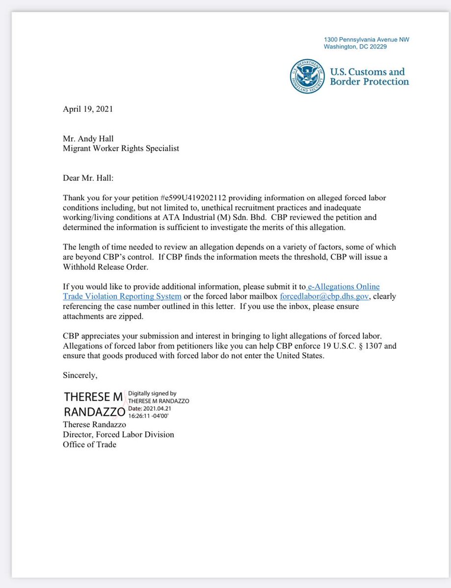 Emmanuelsamarathisa On Twitter 1 Ata Industrial M Sdn Bhd Has Been Accused Of Expoiting Its Migrant Workforce Uk Based Sunday Mirror Said A Staffer Worked Up To 186 Hours In Overtime A Month