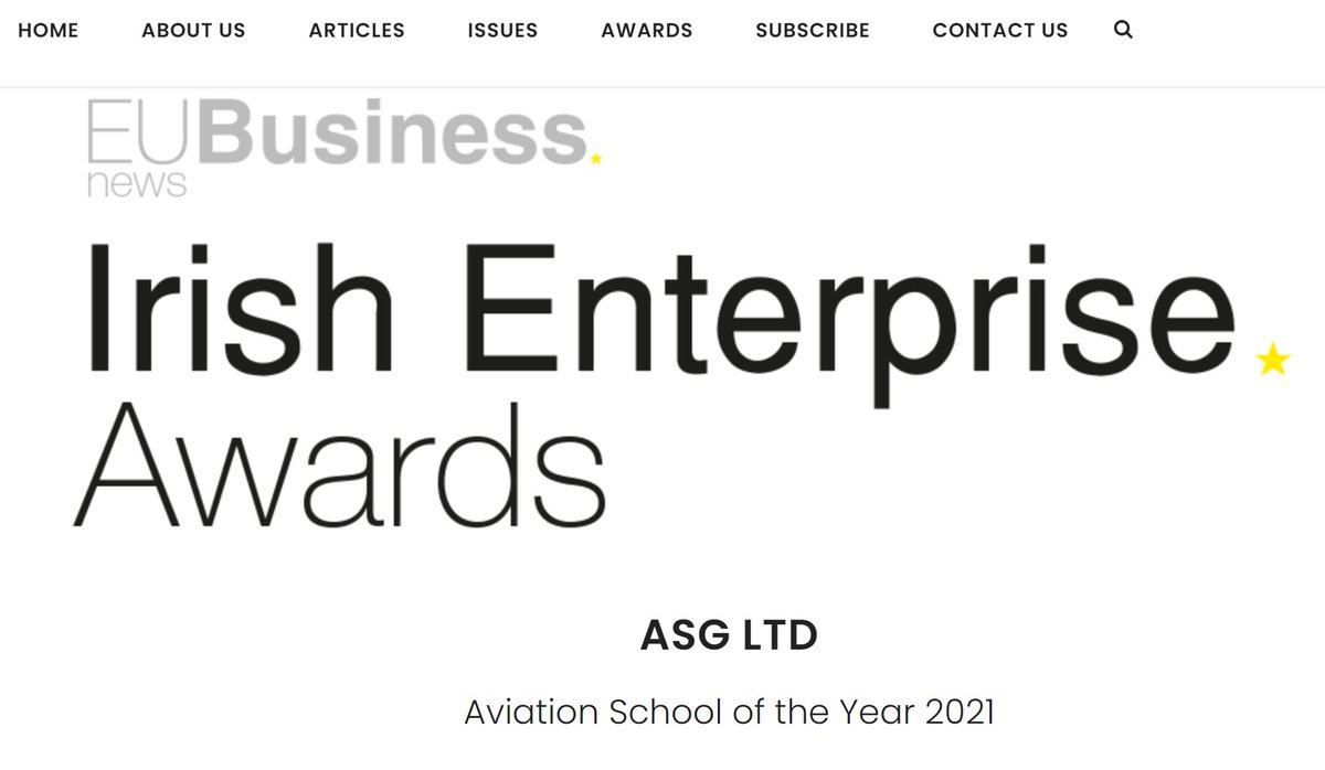 asg_ato's tweet photo. ASG is proud to have been awarded "Aviation School of the Year" at the 4th Annual Irish Enterprise Awards! 

See: https://t.co/cDLfbuGgyi

#ASG #ASGATO #Crewlife #Pilottraining #StudentPilot #AirlinePilot #Groundschool #EASA #TraineePilot #ATPL #ATPLs #ATPLtheory https://t.co/AwGFeiMwIe
