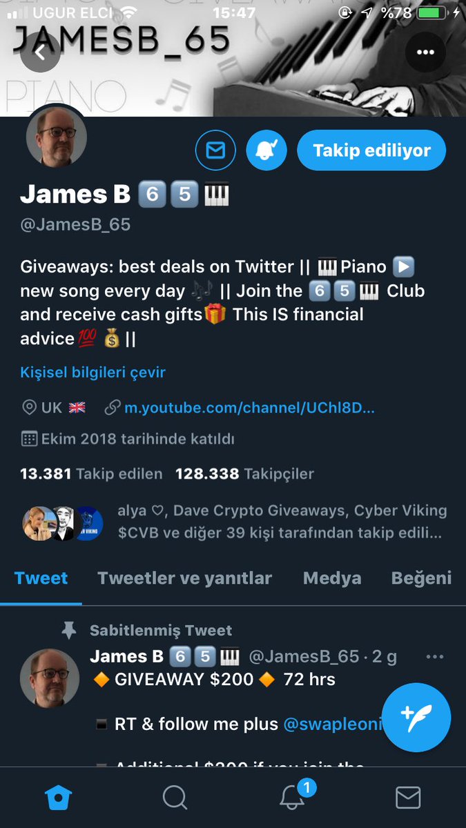 NicoIaTesla's tweet photo. @JamesB_65 Done Uncle James https://t.co/kh8rPulVoG