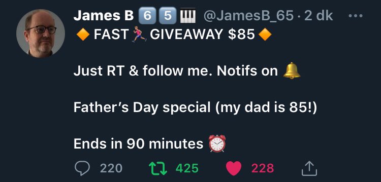 NicoIaTesla's tweet photo. @JamesB_65 Done Uncle James https://t.co/kh8rPulVoG