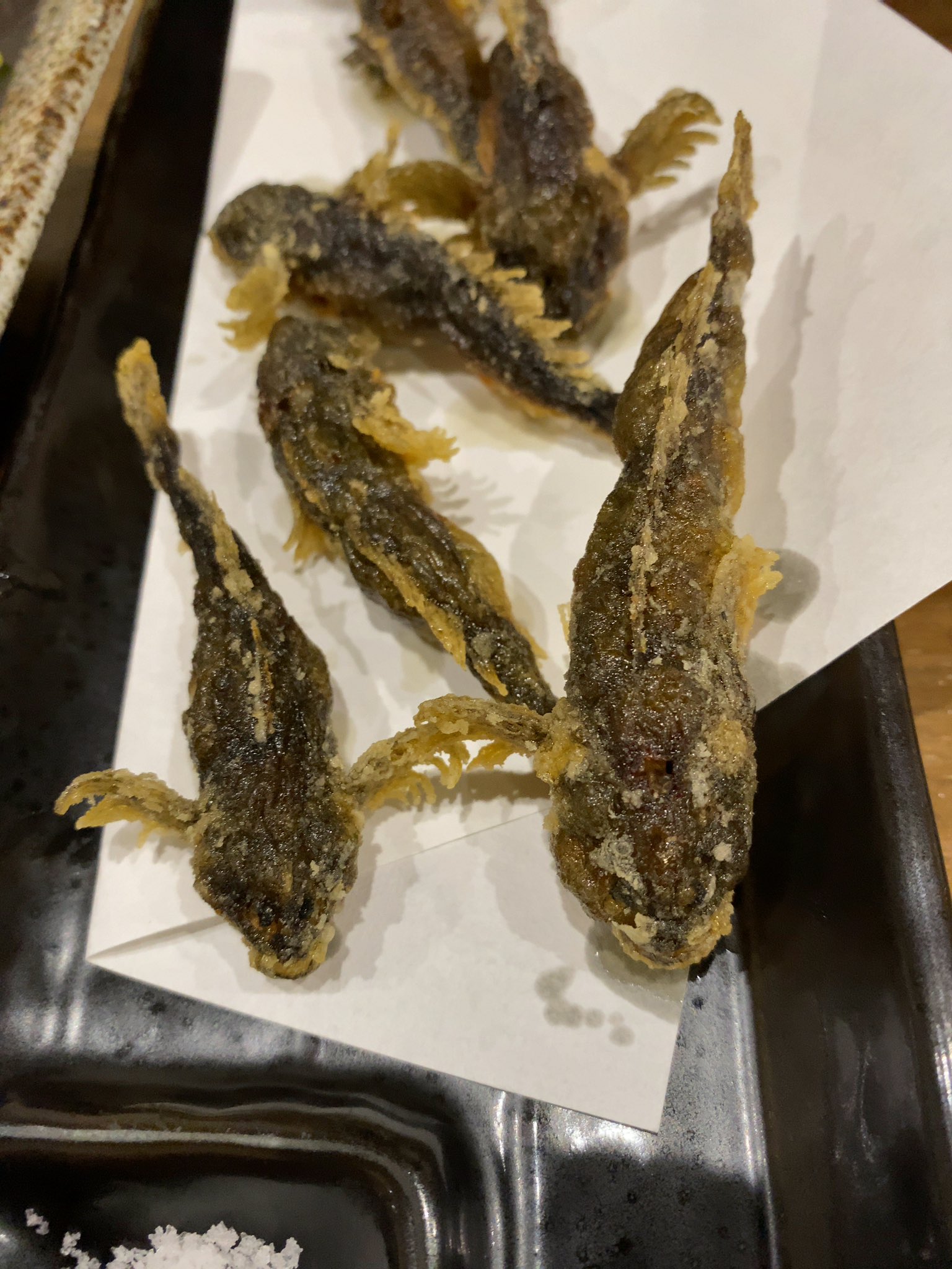 テン泊気分 今回は山にも行かず 居酒屋と温泉の旅行だった 食事は 新潟 魚沼の名物 地のものシリーズ かじかの唐揚げ ひげニンニク 栃尾の油揚げ 南魚沼産の米 カツ煮は全国共通 越後ビールは1缶350円だったので 1缶だけ T Co 4svzw42lgx