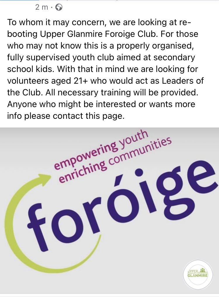 UpperGlanmireCommunityAssosciation (@glanmireupper) on Twitter photo 