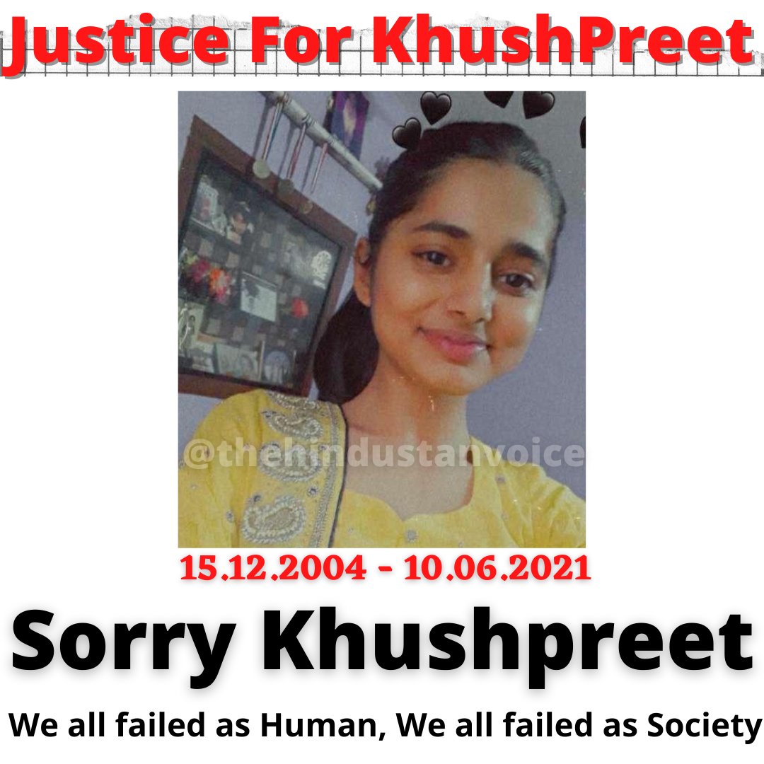 THVtweets's tweet photo. #justiceforkhushpreet 

Let's unite and Fight for Khushpreet https://t.co/tJrLYfffJI
