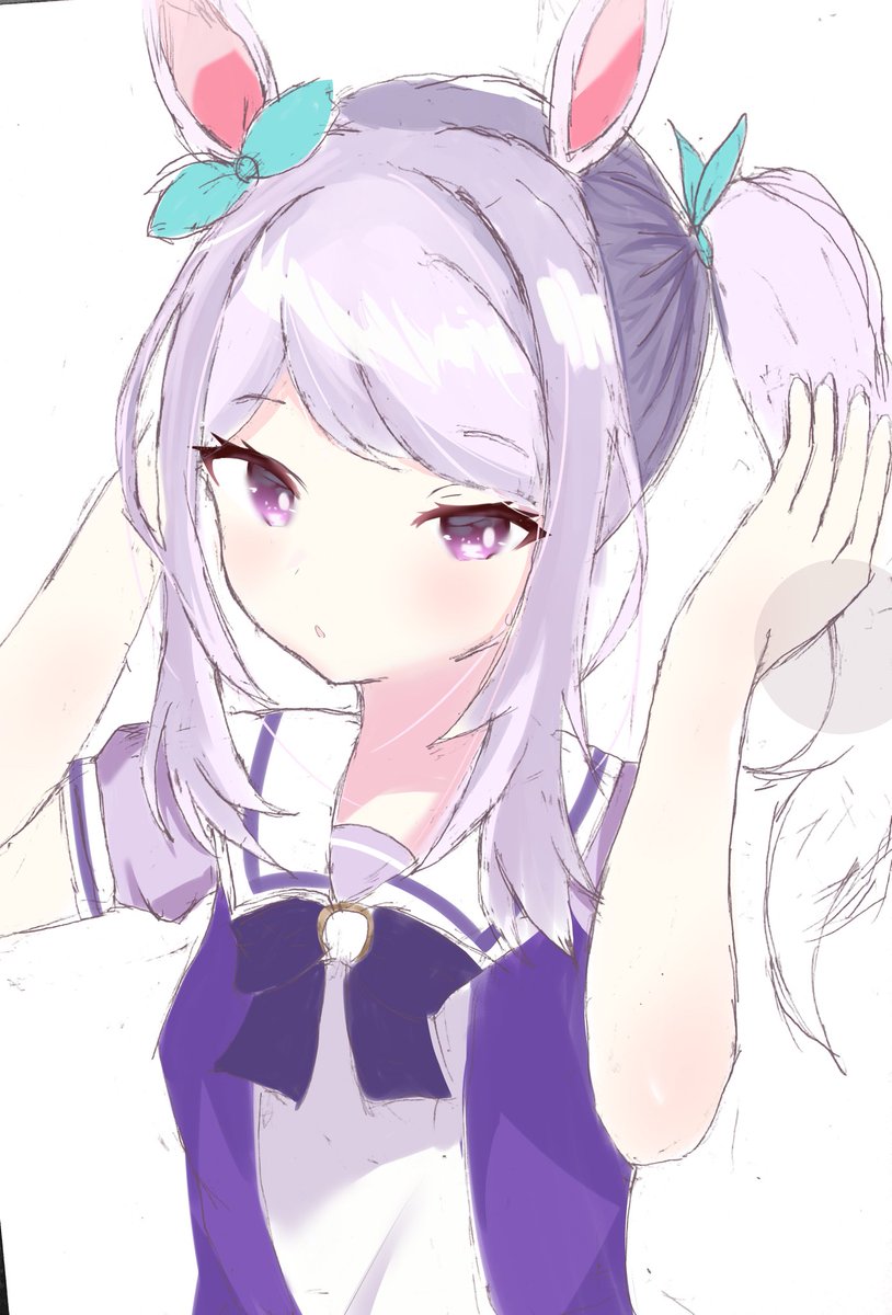 lookout0316's tweet image. マックイーンって結構目が大きい…？
#ウマ娘
#メジロマックイーン
#絵描きさんと繋がりたい