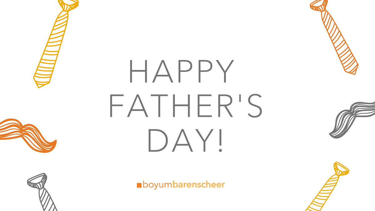 Happy Father's Day from Boyum Barenscheer!