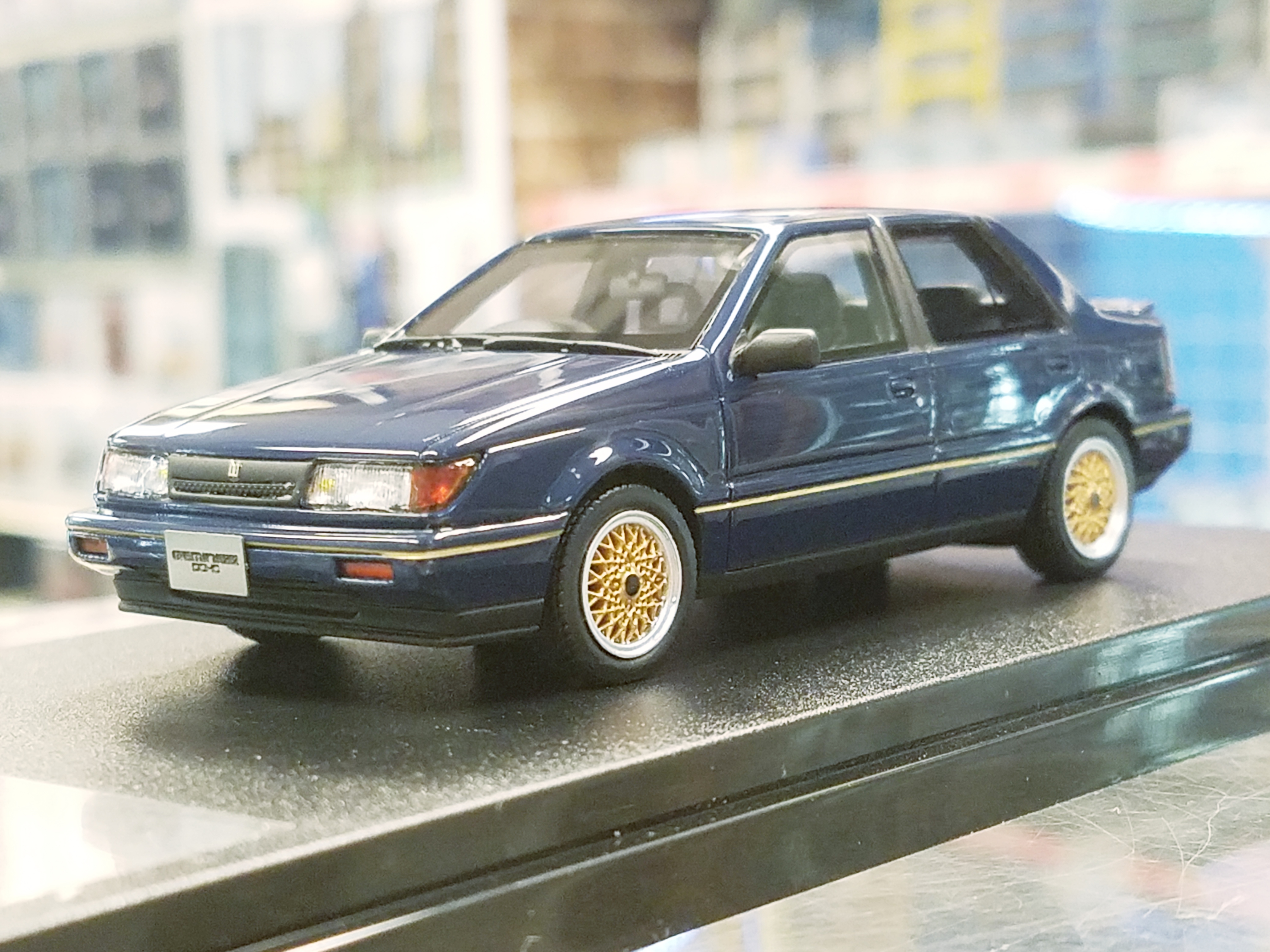 ミニカー/完成品 ハイストーリー 1/43 いすゞ ジェミニ ZZ 1988