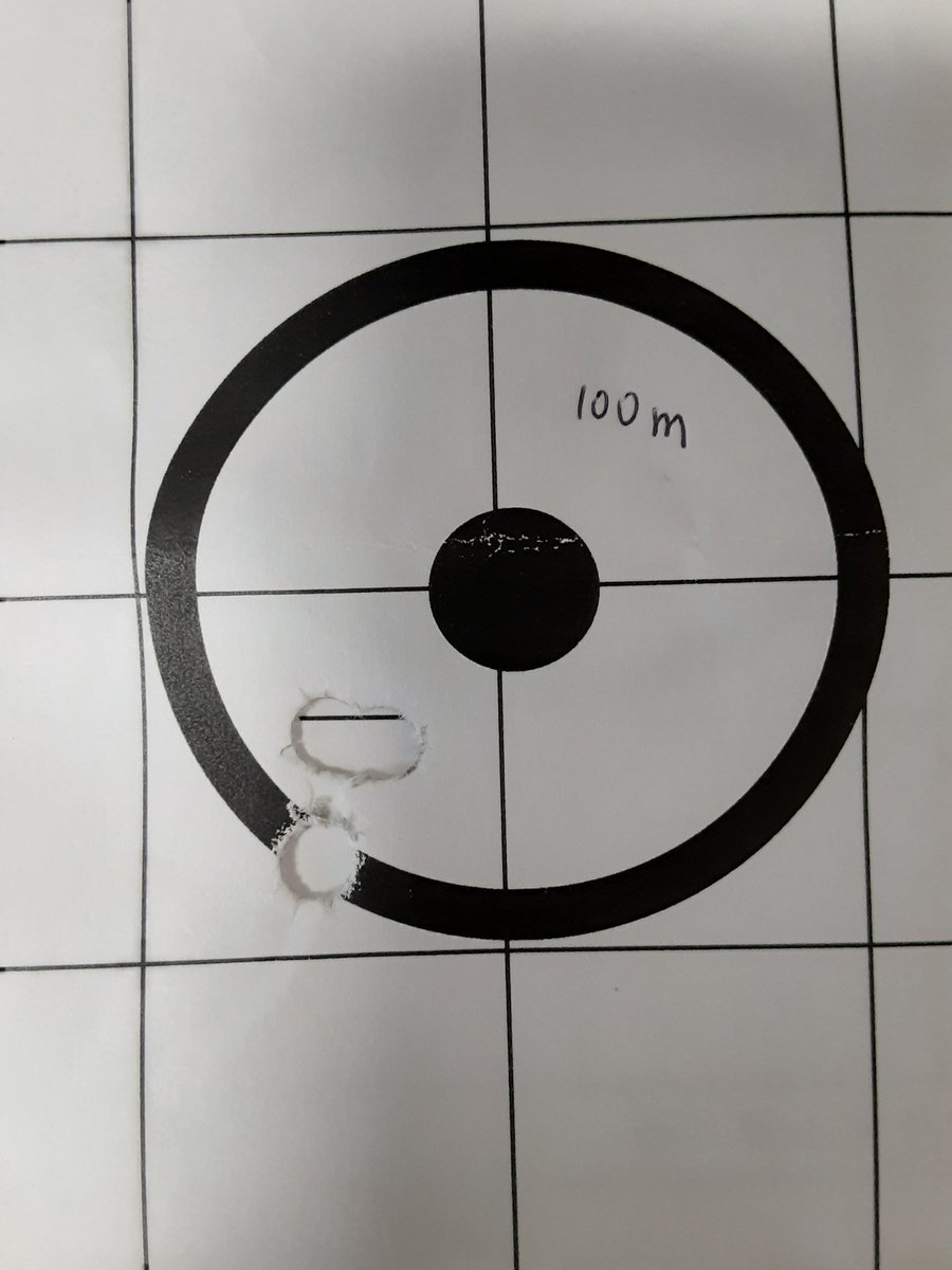 TakahashiS15's tweet photo. 結局、火薬の量よりもその3発を撃ったときの銃身のコンディションのほうが影響が大きい気がする。#243win https://t.co/92VSe7oTxJ