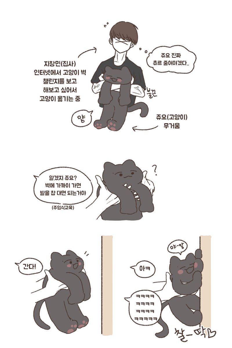 everlasting_115's tweet photo. #쥬큐 고양이 벽 챌린지 https://t.co/Rs3F5l09ga