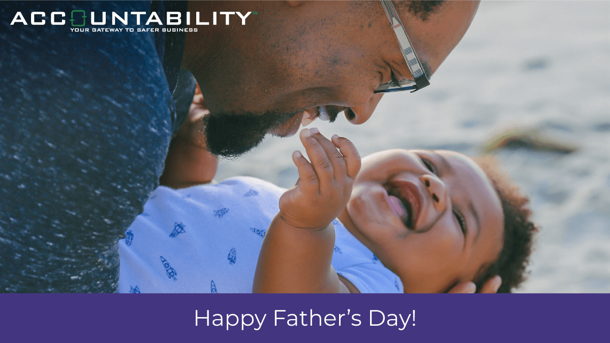 AccyGroup's tweet photo. FATHER: A son’s first hero, a daughter’s first love. On this day of hero’s, Accountability would like to wish all Dads a Happy Father’s Day!

Visit our website today.

https://t.co/trteai7nFH

#Accountabililty #HappyFathersDay #FathersDay2021 https://t.co/i3bKPJfg7x