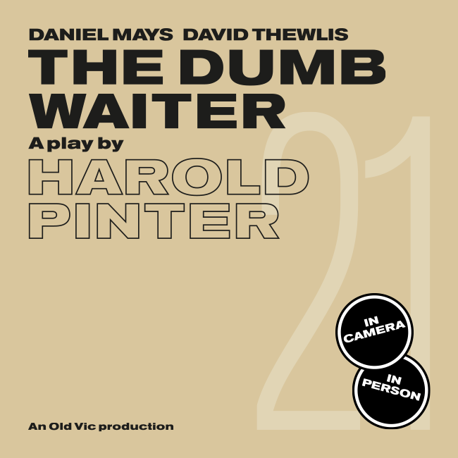 oldvictheatre's tweet photo. Need a quick #FathersDay gift without waiting for postage, and on a budget? (🤐we won't tell)

Thanks to @PwC_UK, we've added more £10 tickets for the #OVInCamera live streamed shows of #OVDumbWaiter and #OVBagdadCafe, delivered straight to your inbox https://t.co/IoWoaNrYqw https://t.co/HpTifbt392