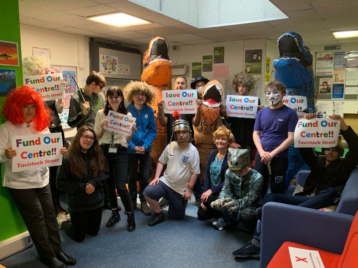 BedfordUs's tweet photo. Our Staff and Learners are very busy today! Have a sneak peek of our campaign scheduled on Friday 25 June at 2 pm at Bedford Town Centre. Save Our Centre! Don't Let Us Go Extinct! #saveourcentre #findourfunder https://t.co/CxZp7cAS2B