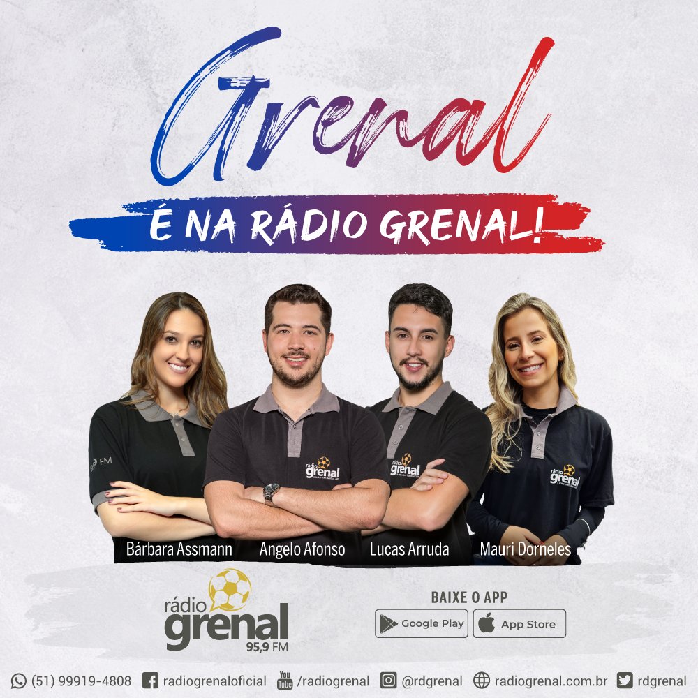 Rádio Grenal inicia a transmissão do Grenal de hoje a partir das