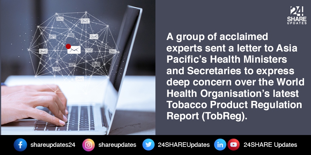 24shareupdates's tweet photo. Read the full story here:
https://t.co/9nVAP6MTSL
#Harmreductionexperts #AsiaPacifichealthministers #WHO #TobReg #vapes #vaping @caphraorg @nynz67 #consumergroups #researchers #policy #advocates #petition https://t.co/3YCUX3NW0M