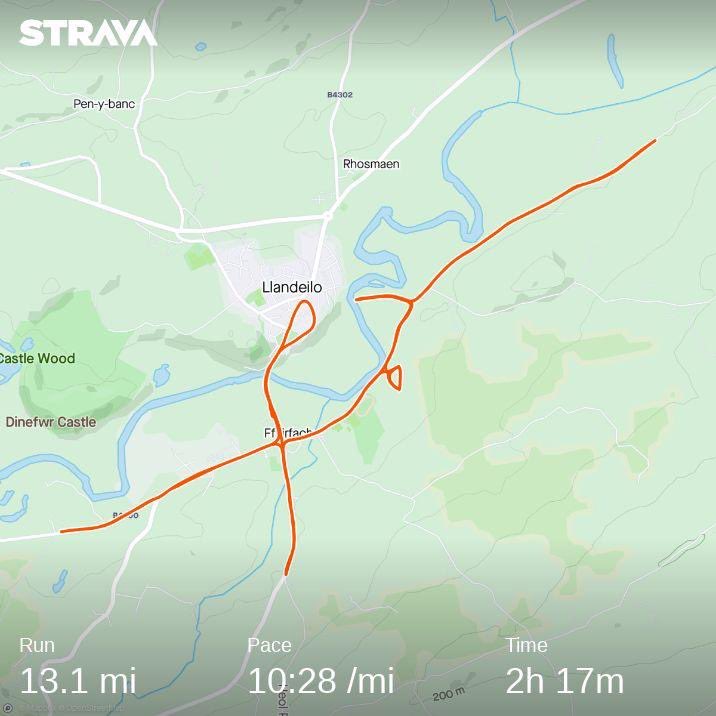 LisaDH_75's tweet photo. PB alert ๐จ 10 minutes off my half marathon personal best. Didnโt set out to run a half! Felt good so carried on. Thanks to @RunComPod and @Jennifalconer for the company on the way round #happyrunner #willgetfaster #runfatgirlrun #teamaw https://t.co/UQJzQknmxS